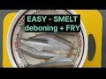 EASY SMELT Fish Debone Butterfly FRY