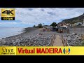 MADEIRA - Ponta do Sol - Lugar de Baixo 💢4K 60fps 🎧Live Sounds #virtualmadeira