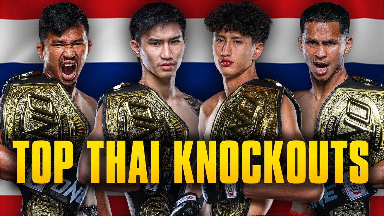 CRAZIEST Thai Knockouts In ONE History 🇹🇭🔥