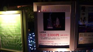 preview picture of video 'なばなの里　2012-13　30/30 Nabana No Sato Winter Illumination ウィンターイルミネーション'