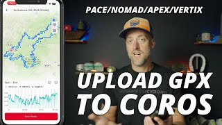 How to Upload a GPX Route to Your COROS Watch / UPDATED 2025