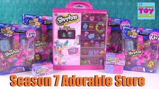 Shopkins Adorable Store Collectors Case Season 7 Unboxing | PSToyReviews