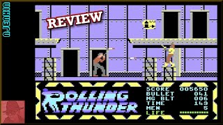 Rolling Thunder - on the Commodore 64 !! with Commentary