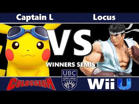 UBC Colosseum: Winners Semis - Captain L (Pikachu) vs UBC|Locus (Ryu)