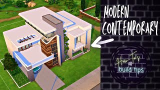 How to Build a Modern Contemporary Roof - Sims 4 Roofing Tutorial