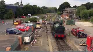 preview picture of video 'Elsecar Train Drive   David Windle 12th July 2014'