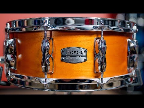 Yamaha Recording Custom Birch Snare Drum | Demo