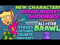 Nickelodeon All Star Brawl 2 NEW DLC LEAKS First Preview Gameplay Reggie Rocket Moveset Request