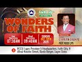 MORNING DEW Wonders Of Faith October 12th 2025