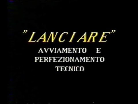 Lanciare: avviamento e perfezionamento tecnico