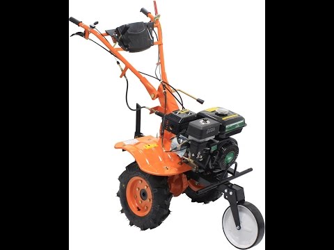 Vídeo da motoenxada Mader 208cc a trabalhar