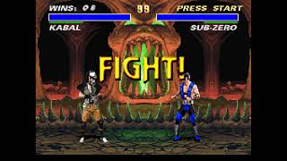 Mortal Kombat 3 - SNES Walkthrough (Kabal)