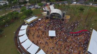 Evento de gastronomia Praça do Papa - Assista em 4K