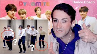 Download lagu DANCE COACH REACTS TO BTS DYNAMITE DANCE PRACTICE! mp3