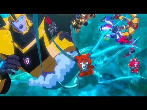 Underwater Dangers ? Transformers Decepticon Island | Robots in Disguise | Transformers Official