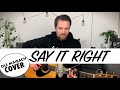Say It Right - Nelly Furtado (Ole Maibach acoustic cover)