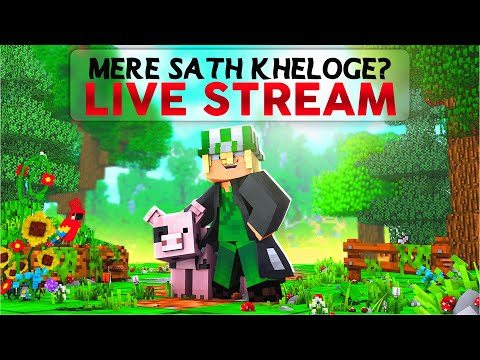 Join Me in AngaraMC SMP Live Stream - Minecraft Madness!