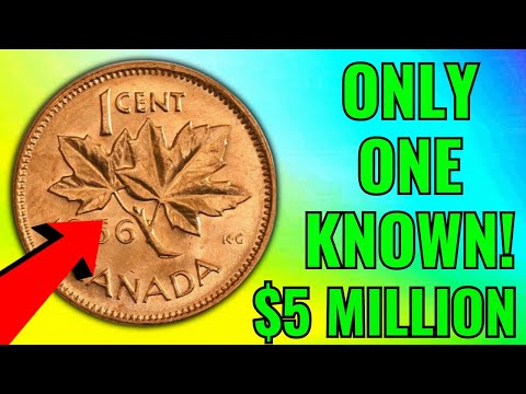 10 EXTREMELY VALUABLE ONE CENT CANADIAN COINS WORTH MONEY - RARE CANADIAN COINS TO LOOK FOR!
