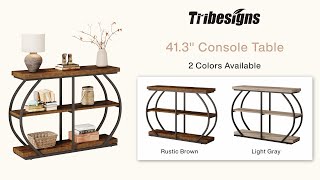 Tribesigns 3-Tier Entryway Table – Form Meets Function es