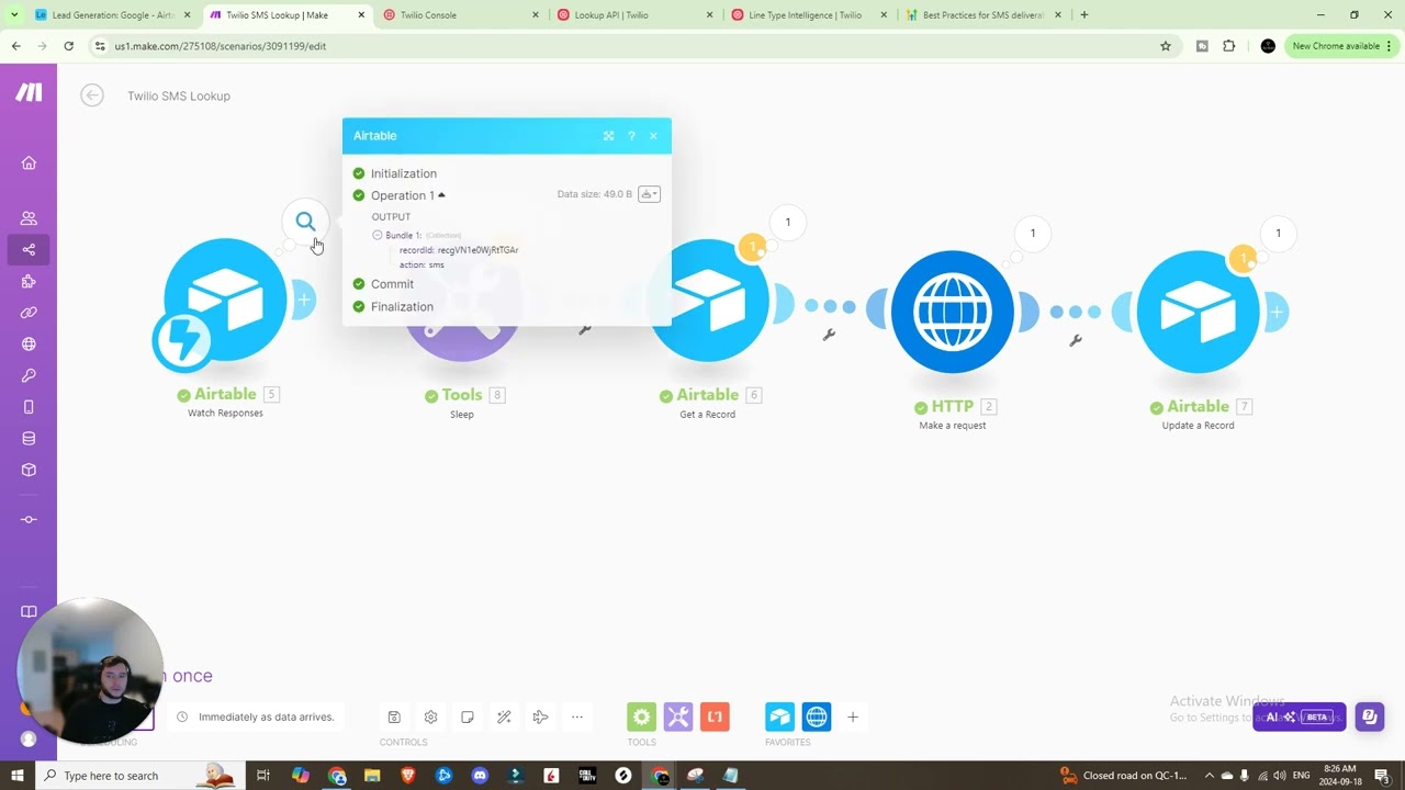 Boost Your SMS Campaigns Delivery Rates with Twilio Lookup API (No Code)