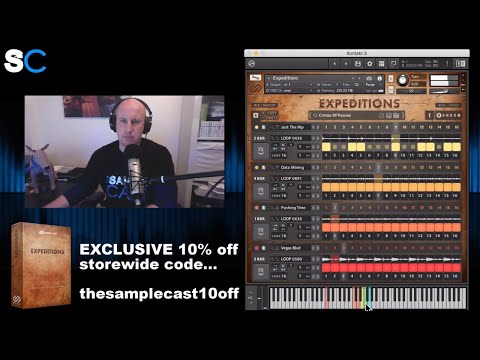 Sample Logic "Expeditions" LIVE STREAM... includes 10% OFF