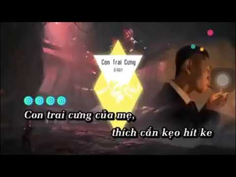( Karaoke ) Con Trai Cưng - Bray
