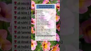 Download lagu Kosakata 'Keluarga' Dalam Bahasa Arab #shorts #arab #arabic #bahasaarab #bahasaarabmudah mp3 Download lagu Kosakata 'Keluarga' Dalam Bahasa Arab #shorts #arab #arabic #bahasaarab #bahasaarabmudah mp3