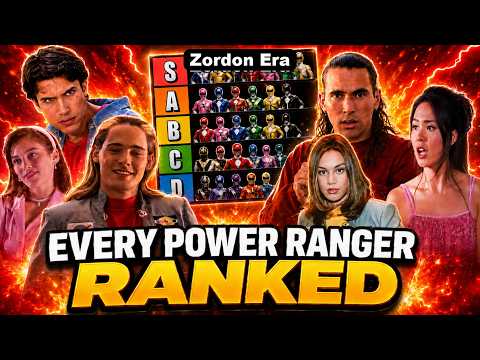 Every Power Ranger Ranked (Zordon Era) thumbnail