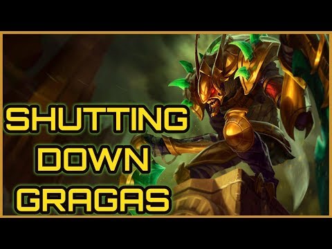 Kha'Zix vs Gragas Jungle Ranked Gameplay Commentary | Season 7 | Patch 7.18 |