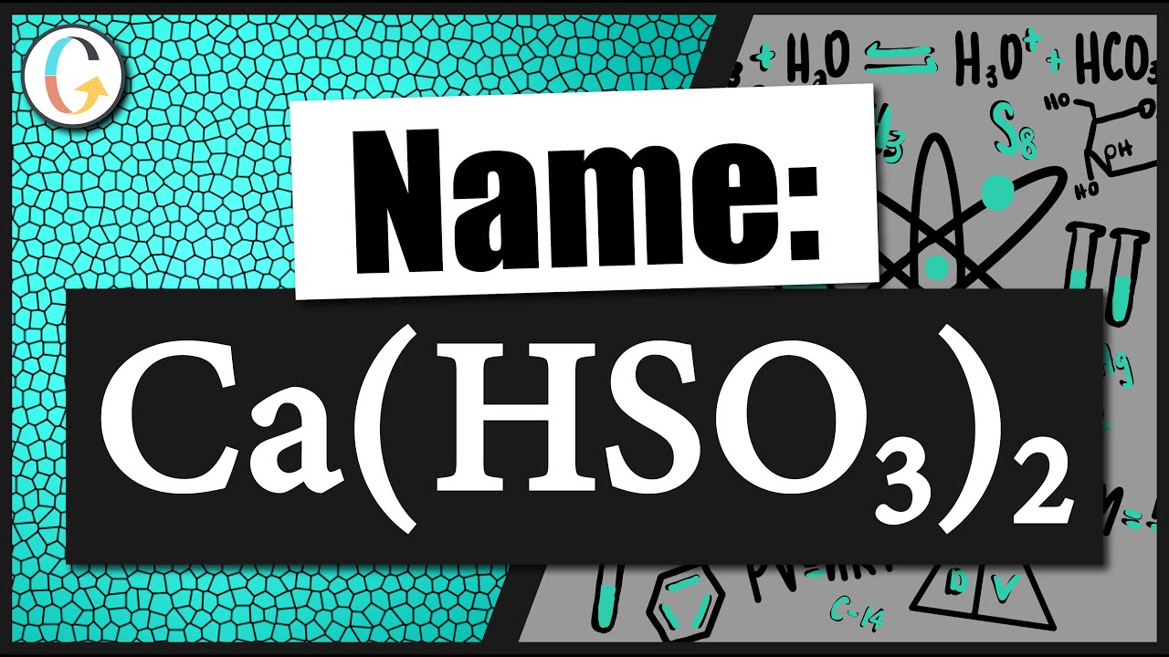 How to name Ca(HSO3)2