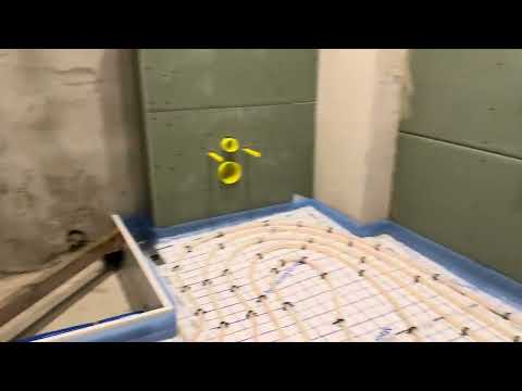 Estrich Niederselters-Eisenbach… Zement-Schnellestrich auf Fussbodenheizung….