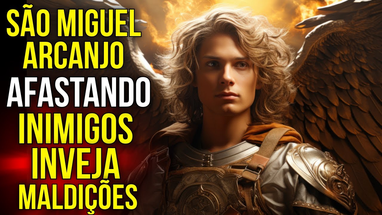DURMA DEBAIXO DAS ASAS DE SÃO MIGUEL ARCANJO | Oração para Afastar INIMIGOS, INVEJA E MALDIÇÕES