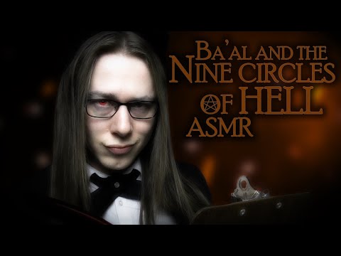 Ba'al Welcomes You To Hell ASMR - Describes Nine Circles (British Accent, Writing Sounds, Feather)