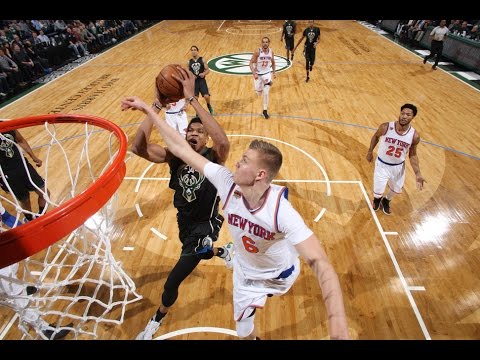 Giannis and Porzingis Duel in Milwaukee | 01.06.17