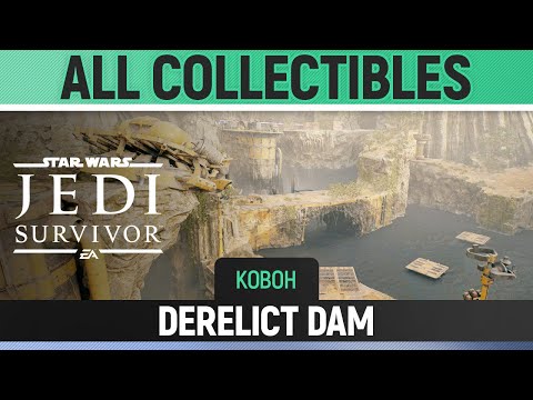 Star Wars Jedi: Survivor - Derelict Dam - All Collectibles (Koboh)