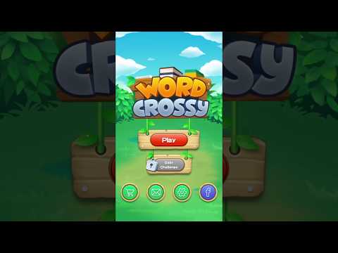 Word Crossy! - A Crossword Scrabble Puzzle Video