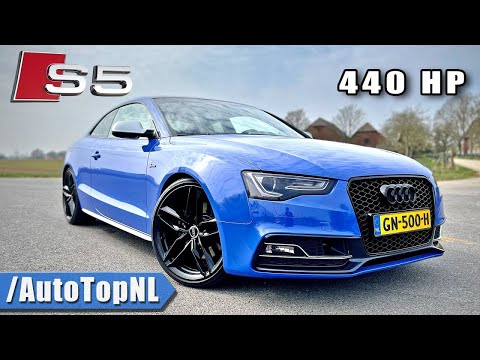 440HP AUDI S5 V6 Supercharged | 294km/h REVIEW on AUTOBAHN by AutoTopNL
