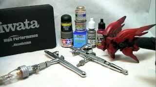 Airbrush painting 5 (tips & tricks) - Thinning paint for airbrushing, Vallejo model air style