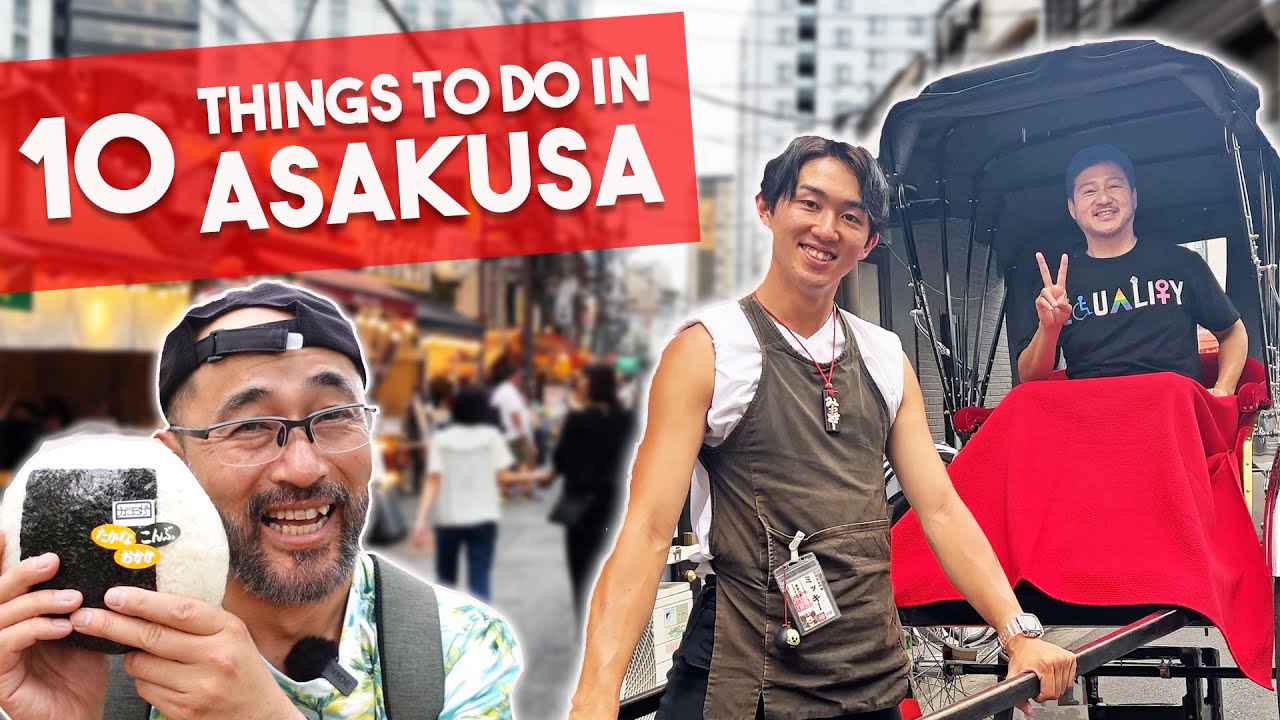 Discover the top 10 activities to do in the vibrant Asakusa district!