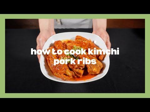 How to Cook Kimchi Pork Ribs (등갈비김치찜) thumbnail