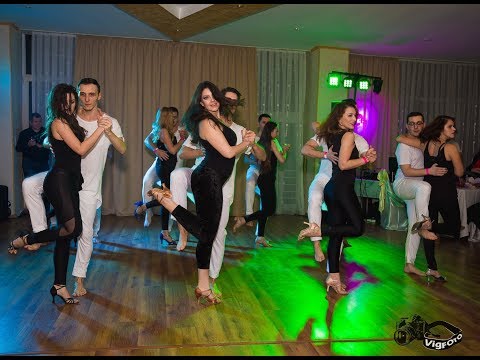 Cursantii con Sabor - Show Kizomba Petrecere de Craciun con Sabor 2017