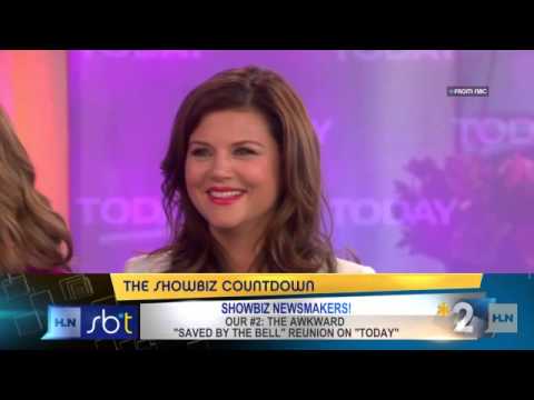 Video: Awkward 'Saved by the Bell' reunion!