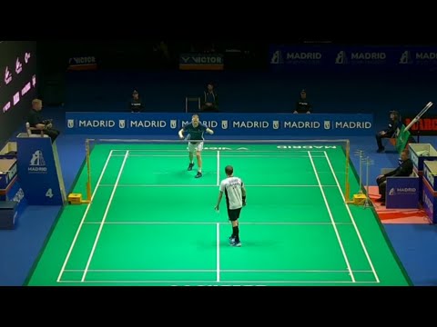 Cầu lông  | Anders Antonsen(DEN) vs Misha ZIlberman(Isreal) | Tây ban nha masters 2023.