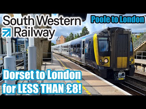 Dorset to London for LESS THAN £8 aboard SWR's Class 444 Desiro!