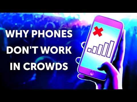 スマホが人ごみの中で使えない理由 (That's Why Your Phone Doesn't Work In Crowds)