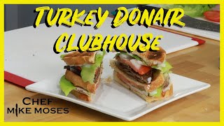 Making the Turkey Donair Club Sandwich