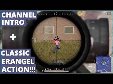 Some classic PUBG Erangel action and my channel intro!!!