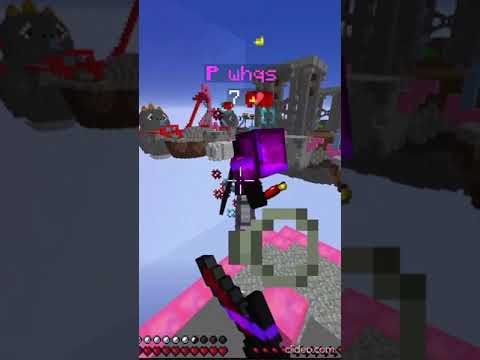 1vs1 with an UNKNOWN in Bedwars minecraft 😂