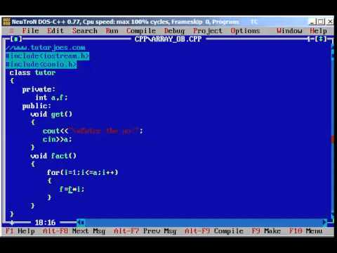 Use Array As Object In C Tamil