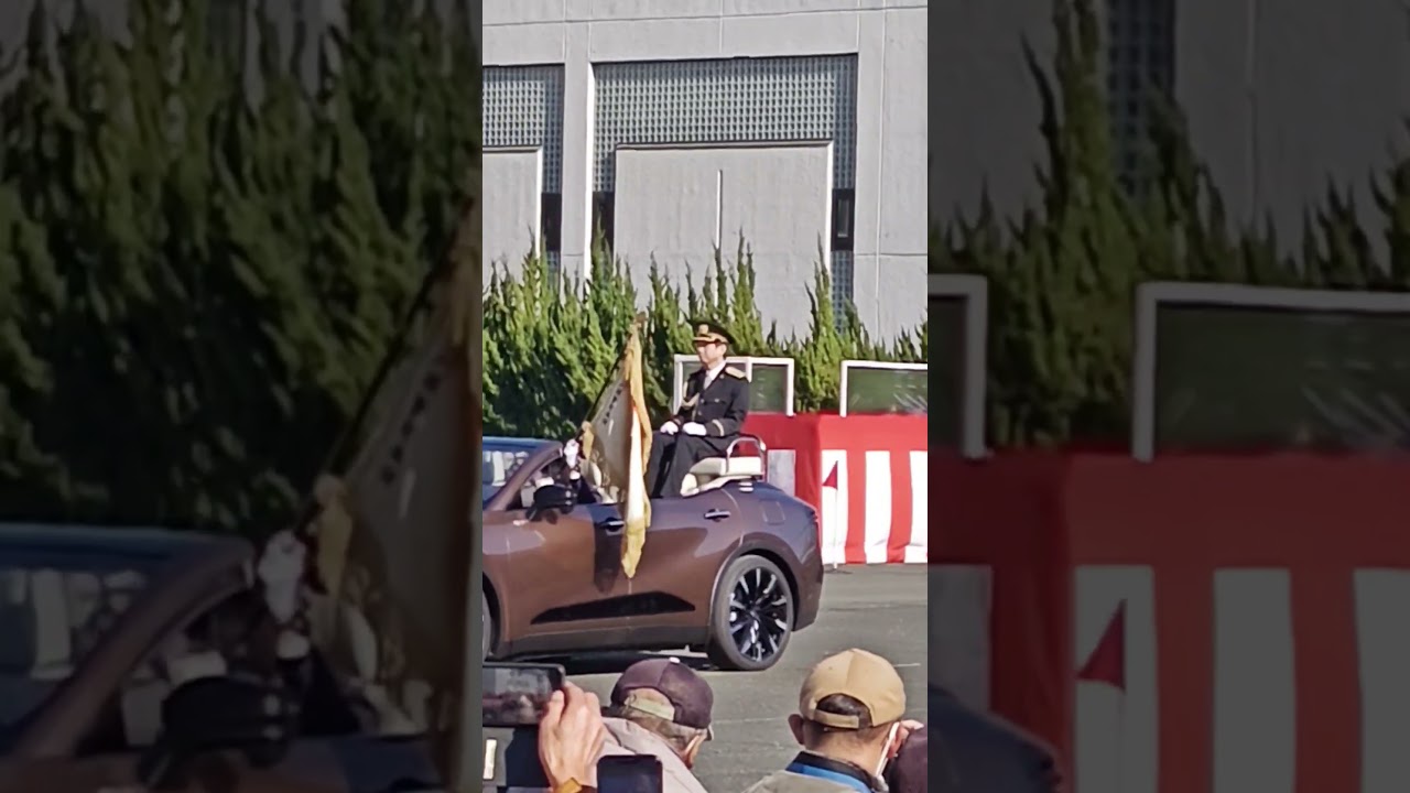 神奈川県警察本部長による視閲巡閲が開始されました！クラウン儀礼オープンカー、要人警護用クラウン覆面パトカー🚨、【令和8年神奈川県警察年頭視閲式、神奈川県警察第一機動隊訓練場】👮🚨